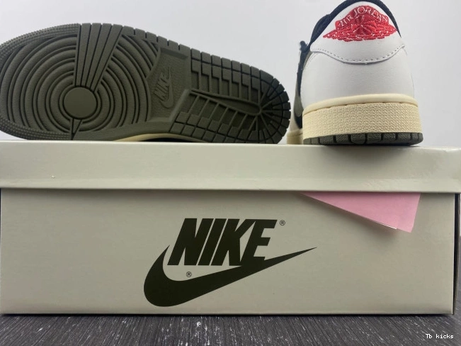 Rep TBK Olive Air Scott WMNS Jordan Travis x 1 Low OG DZ4137-106 0811